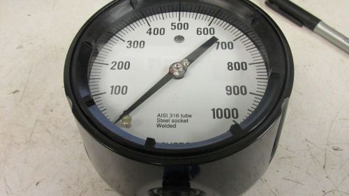 Ashcroft 4in 1000 psi pressure gauge NEW BR