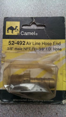 Camel 52-492 air line hose end 3/8&#034; male npt for sale