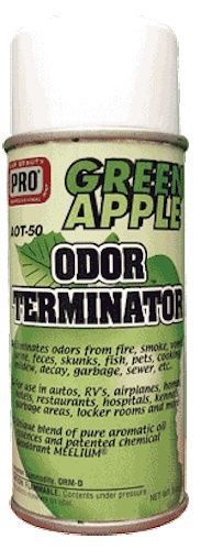 Pro odor terminator green apple fragrance 5 oz. for sale