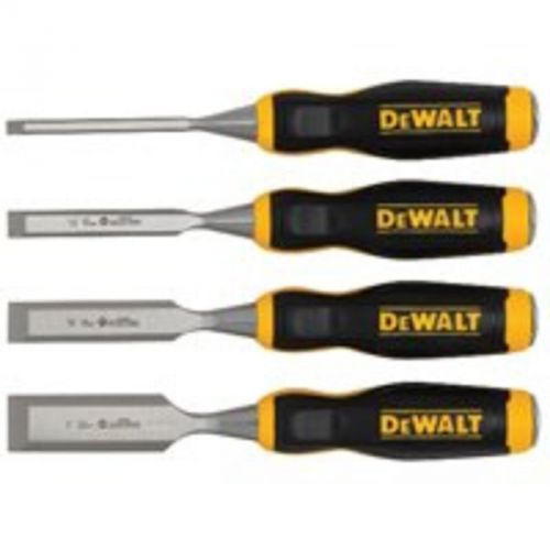 Wood chisel 4 pc set stanley tools wood chisel sets dwht16063 076174160635 for sale