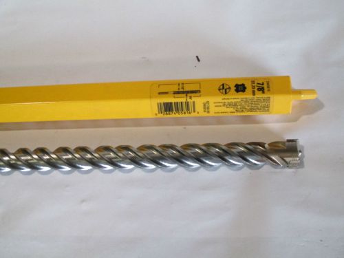 DeWalt DW5816 7/8&#034; x 16&#034; x 21-1/2&#034; 4 Cutter SDS Max Rotary Hammer Bit NEW