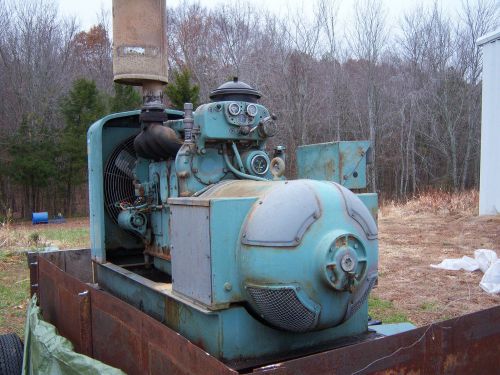 Gm 75 kw generator ac delco 3 phase detroit diesel 4-71 electric gen set standby for sale