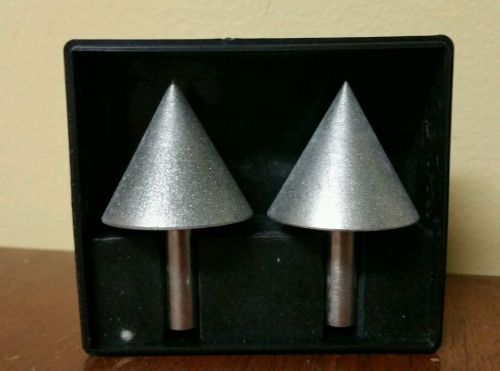 2 metal cone sharpeners. Rotary bits
