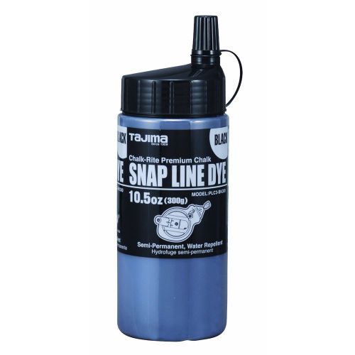 Tajima PLC3-BK300 Chalk-Rite 10.5-Ounce Snap Line Black Powder Dye In Stock!