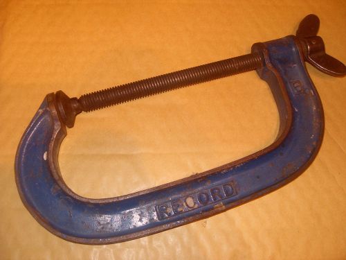 Record 6&#034; G Cramp / Clamp - Made In England - As Photo,