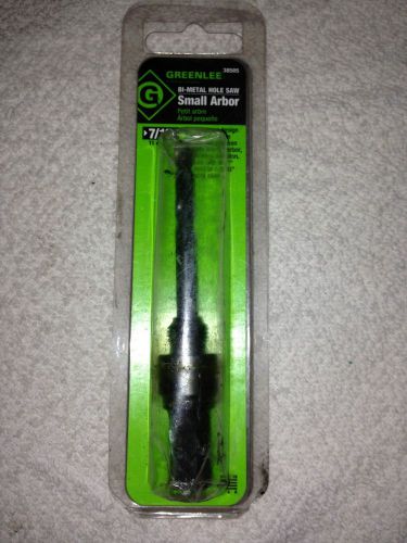 Greenlee 7/16&#034; bi-metal hole saw small arbor p# 38505 for sale