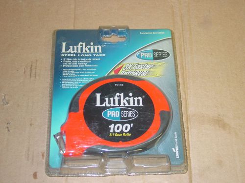 Lufkin Pro Series (New in Package) Steel long tape Md.PS100S PRD209
