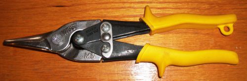 WISS M3 AVIATION COPPER SNIPS, STRAIGHT, LEFT, RIGHT CUT, used good condition