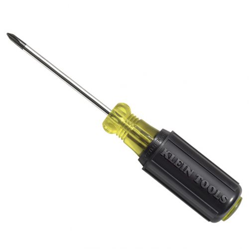 Klein tools 603-3 round shank no 1 profilated phillips screwdriver w/ 3&#034; shaft for sale