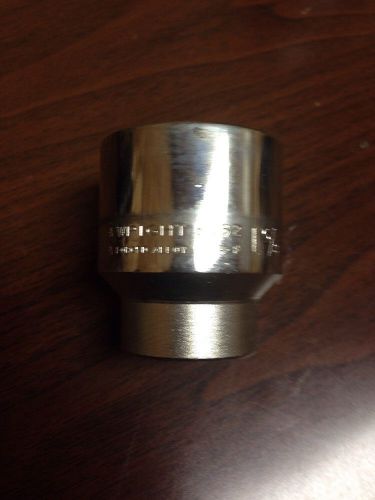 Wright 12 Point Socket, 1 5/8&#034;, 6152, Forged Alloy Steel (E3)