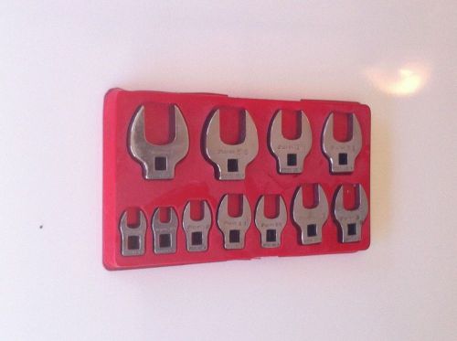 SNAP/ON CROWFOOT WRENCH SET 3/8 DRIVE NEW !!!!!!!!!!!!!! Use maybe once.