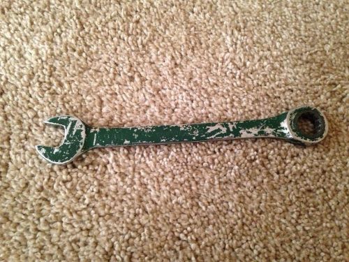Green 9/16 ratcheting gear wrench -- free shipping!!! for sale