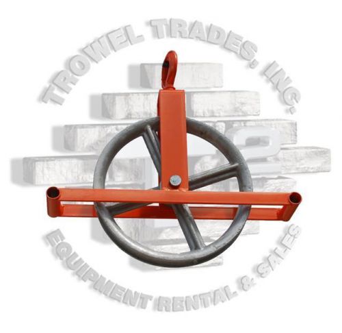 Scaffold hoist gin wheel 300lb capacity hand hoist 12&#034; scaffolding pulley wheel for sale