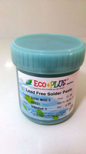 Solder Paste Lead Free Sn/Ag3.0/Cu0.5 Welding Tin Flux 11.5% RoHS 500g KOKI 1LB
