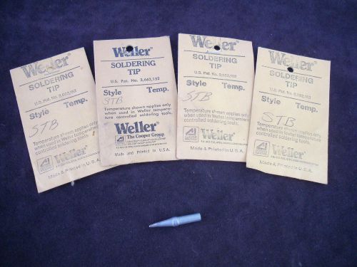 (Lot of 5) Weller STB Replacement Soldering Tips NEW, NOS