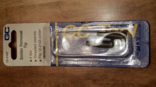GC #12-2107 Soldering Removal Tips ((One Pair of Tips). -  New Old Stock