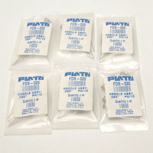 Lot of 60 new tech spray plato fdn-020 chemical desoldering iron tips for sale
