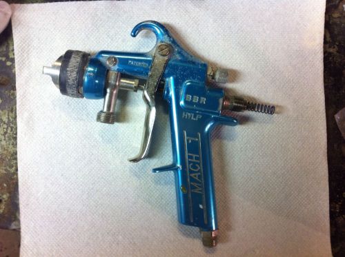Used Binks Mach 1 BBR Spray Paint Gun Sprayer For Parts Or Repair