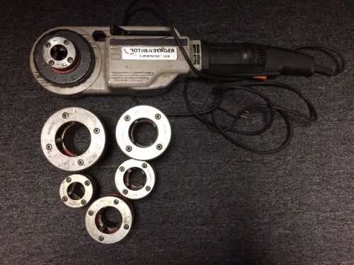 Rothenberger SuperTronic 2000 Portable Power Pipe Threader