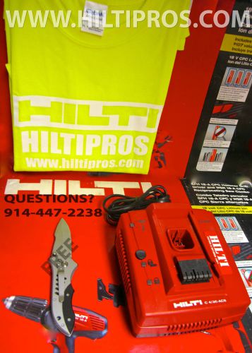 HILTI 4/36 ACS -TURBO- BATTERY CHARGER, EXCELLENT CONDITION,DURABLE, FAST SHIP