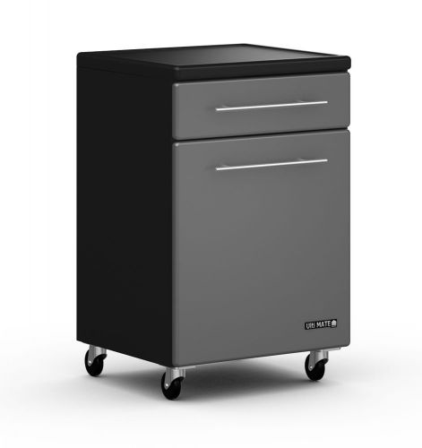Ulti-mate ga-03 1-drawer rolling cabinet graphite gray for sale