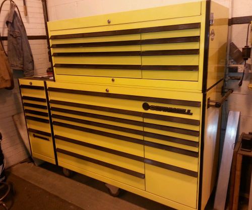 Cornwell large yellow tool box for sale