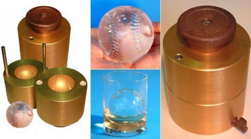 Ice ball mold baseball iceball maker 65mm - ice-maker machine for your drinks for sale
