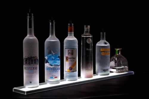 Color Changing 2&#039; LED Lighted Liquor Shelves Bottle