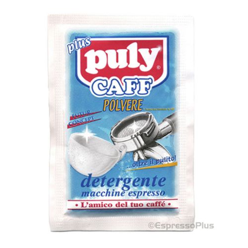 Puly caff plus espresso coffee machine backflush cleaning powder - 20 gr bag for sale