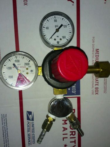 Taprite CO2 Regulator Dual Supply Soda/Beer systems