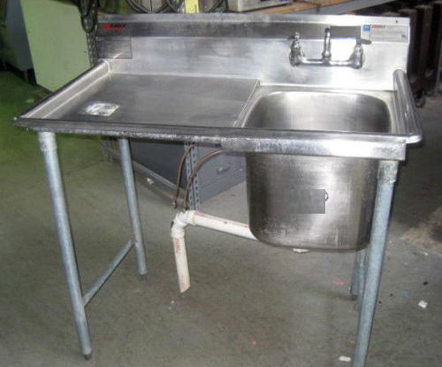 Eagle Group 44&#034; One Compartment Sink with Left Drainboard
