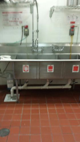 commercial sink