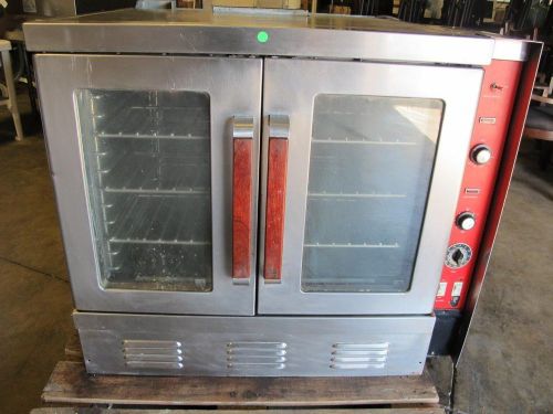 Vulcan sg22 snorkel single stack roasting deck natural gas convection oven for sale