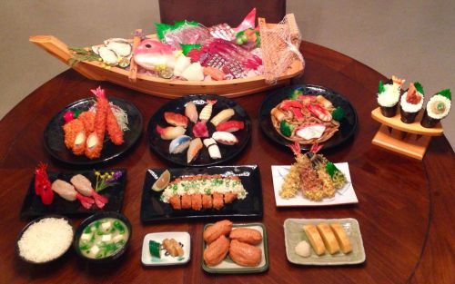 Sushi Model For Japanese Restaurant