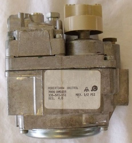 Robert shaw unitrol natural gas valve 7000 y-817 steamers fryers moorwood vulcan for sale