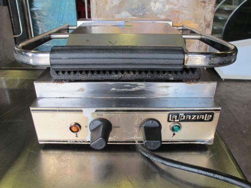 LA SPAZIALE SRE COMMERCIAL RIBBED PANNINI ELECTRIC GRILL