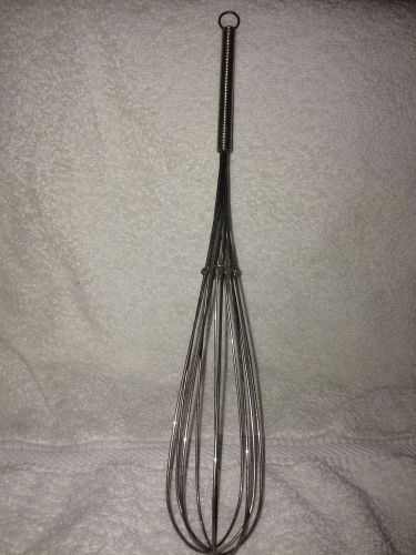 HAND WHIP STAINLESS STELL USED GOOD CONDITION