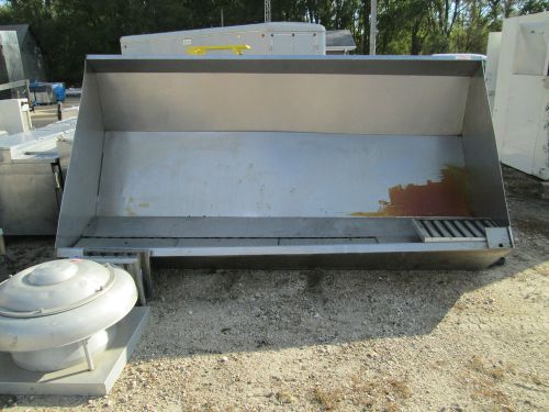 HOOD SYSTEM 11&#039; x 67&#034; s.s.  SECO-AIR