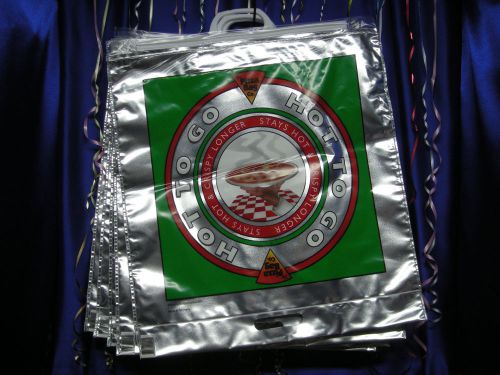 Pizza Delivery Bags Insulated Hot Bags for Carry Out  Cold Bags Frozen Foods
