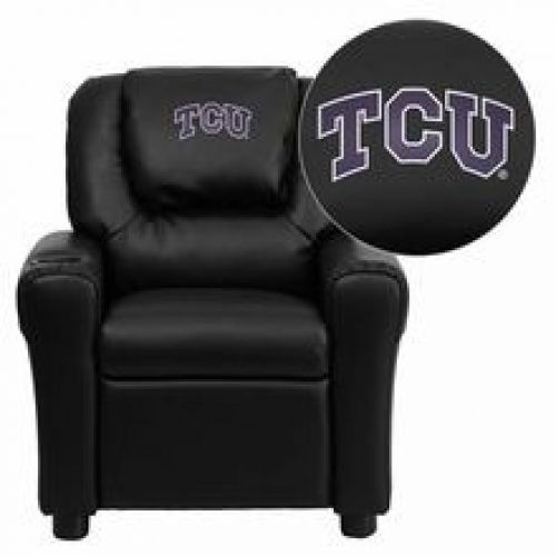 Flash Furniture DG-ULT-KID-BK-40004-EMB-GG Texas Christian University Horned Fro