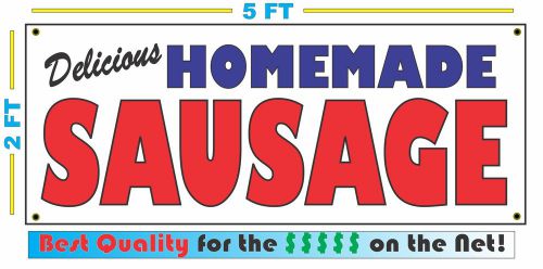 HOMEMADE SAUSAGE BANNER Sign NEW Larger Size Best Quality for the $$$ BAKERY
