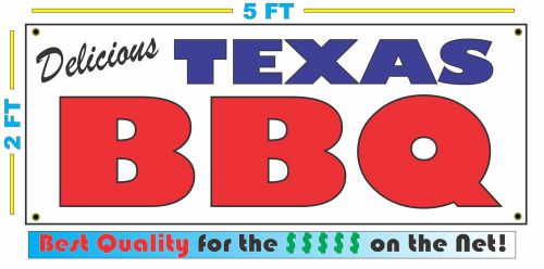 Full Color TEXAS BBQ BANNER Sign NEW Larger Size Best Quality for the $$$