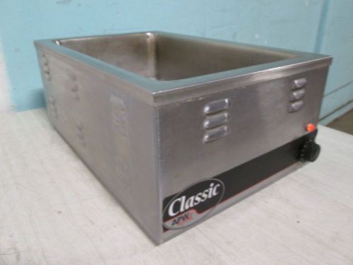 &#034;APW WYOTT&#034; H.D. COMMERCIAL STAINLESS STEEL TABLE TOP  SOUP/CHILI/SAUCES WARMER