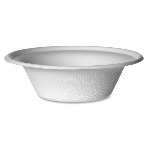 Eco-products Sugarcane Fiber Deep Bowls - 12 Fl Oz Bowl - Fiber, (epbl12pk)