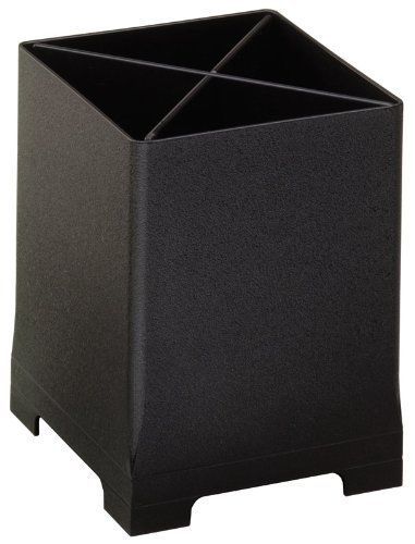 NEW Rattleware 82355 5-Inch Divided Snap Bin  Black
