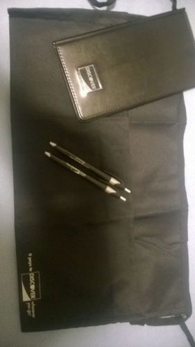 BRAND NEW server start up set 3-Pocket apron 2pens 1 new server guest book