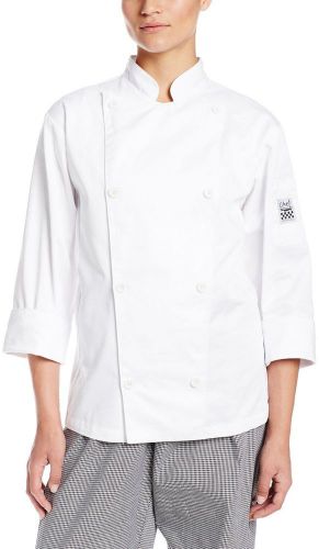 Chef Revival Ladies Knife Steel Jacket Traditional Poly Ton Chef Logo