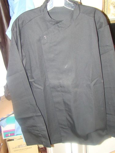 Size  SMALL   BLACK  Chef Coat  Tunic Style Unisex   NEW