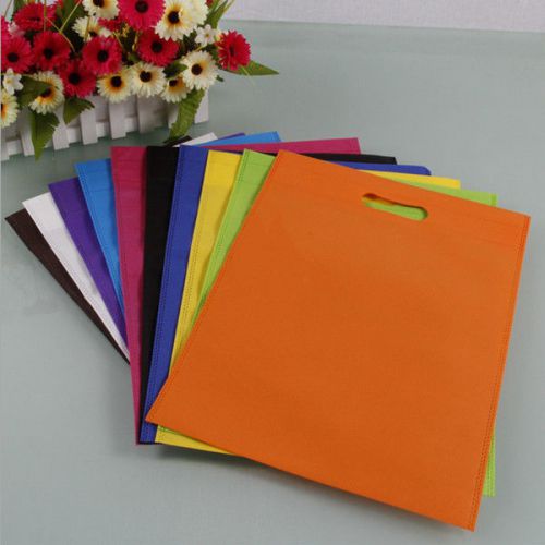 3/10pcs Premium Non-woven Fabrics Shopping Carrier Pack Party Bags - (30x24.5cm)