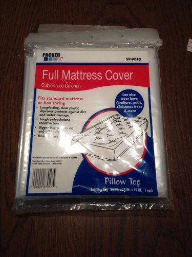 SP-9010 Single Pack, 54&#034; x 14&#034; X 91&#034; Pillow Top Full Mattress Cover Packer One.